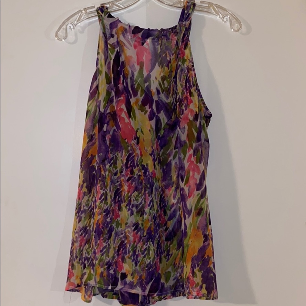 CAbi #730 Spring Floral Tank